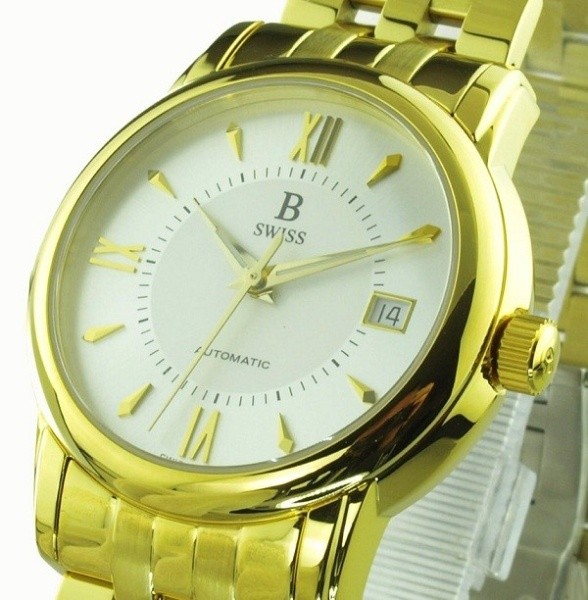 đồng hồ B Swiss mạ vàng độc đáo - ảnh 10