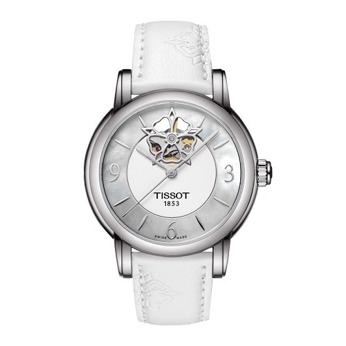 10 mẫu đồng hồ nữ màu trắng đẹp, thời trang giá rẻ nhất - Ảnh: Tissot T050.207.17.117.04
