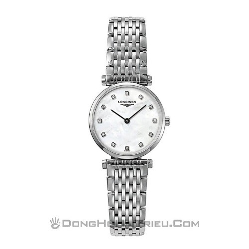 10 mẫu đồng hồ xà cừ, đính kim cương cho phụ nữ trung niên - Ảnh: Longines L4.209.4.87.6