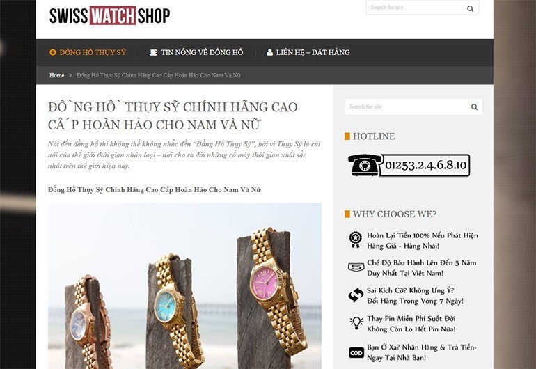 TOP 10 trang web bán đồng hồ uy tín tại Việt Nam mới nhất ảnh 11