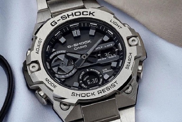 Vỏ đồng hồ Casio G-Shock GST B400 đầy đủ thông tin - Hình 11