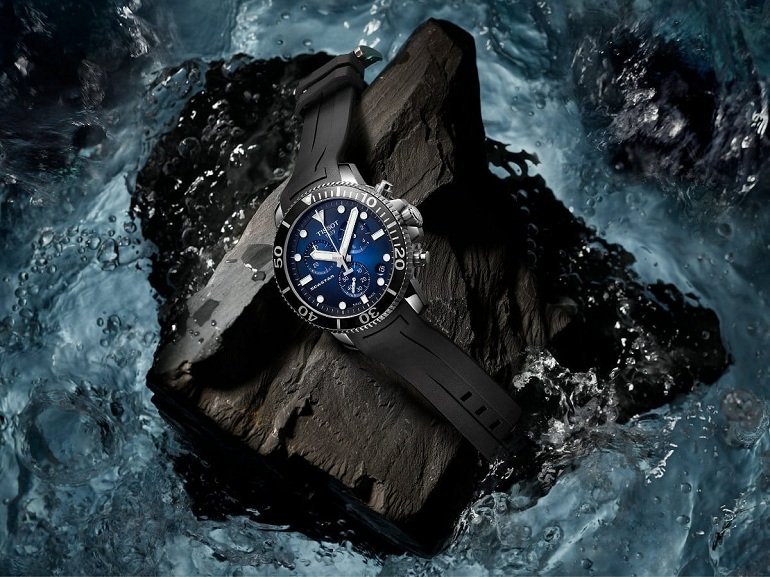 Đồng hồ với dây cao su đồng hồ Tissot mang vẻ đẹp lịch lãm - Hình 12