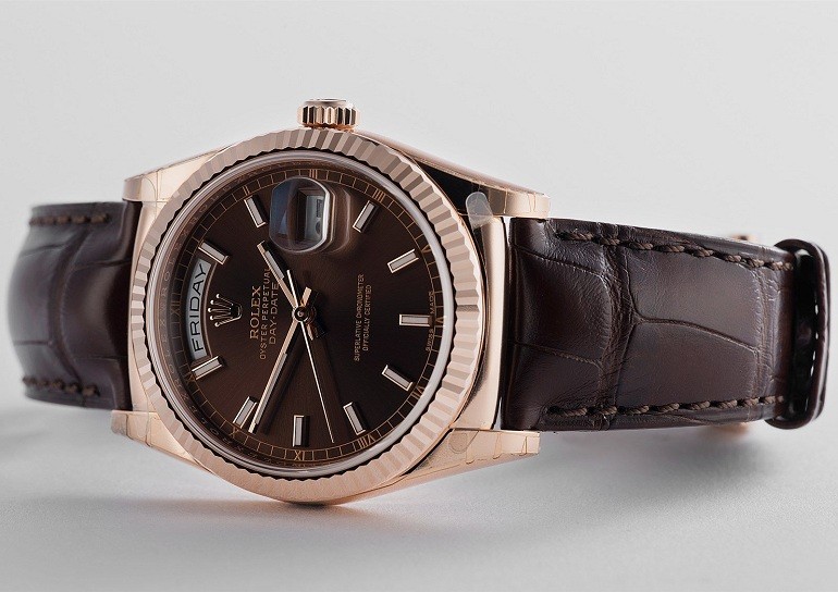 dù cho ngày thường hay dịp quan trọng đồng hồ Rolex Day-Date dây da vẫn có làm tốt nhiệm vụ của mình - ảnh 13