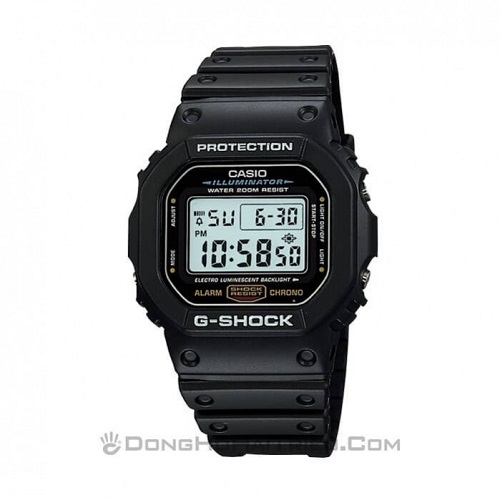 200+ Mẫu Đồng Hồ Điện Tử G-Shock Chính Hãng Giá Rẻ, Từ 1 Triệu - G-Shock DW-5600E-1VDF