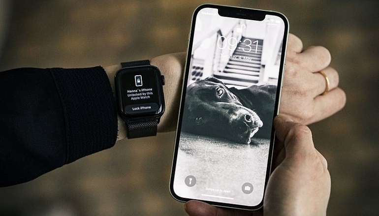 Bật mở khoá iphone bằng Apple Watch khi đeo khẩu trang - Ảnh 3