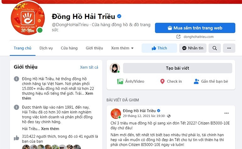 TOP 10 trang web bán đồng hồ uy tín tại Việt Nam mới nhất ảnh 3