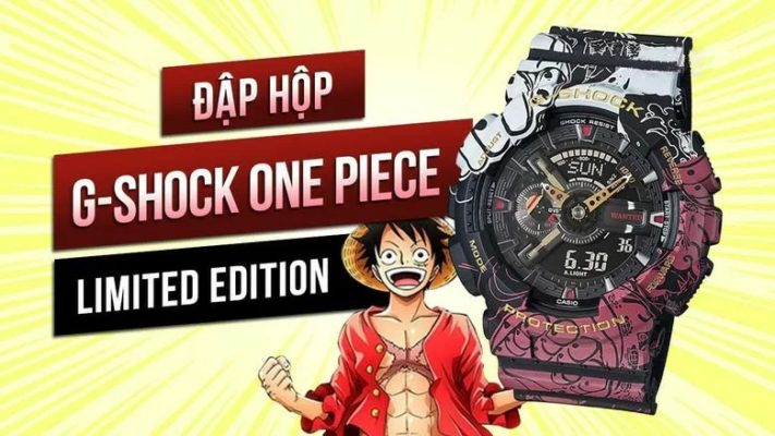300+ đồng hồ Casio G Shock One Piece đẹp, bền, đa tính năng