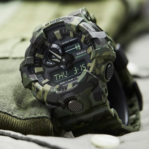 300 đồng hồ Casio G Shock quân đội đẹp chính hãng 100 - Ảnh 1