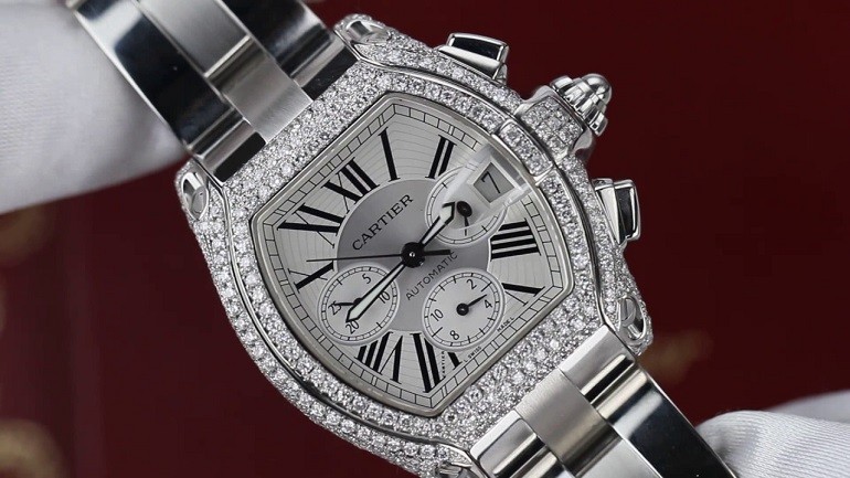 5 hãng đồng hồ nam automatic (Thụy Sỹ) nổi tiếng về đính kim cương - Ảnh: 5