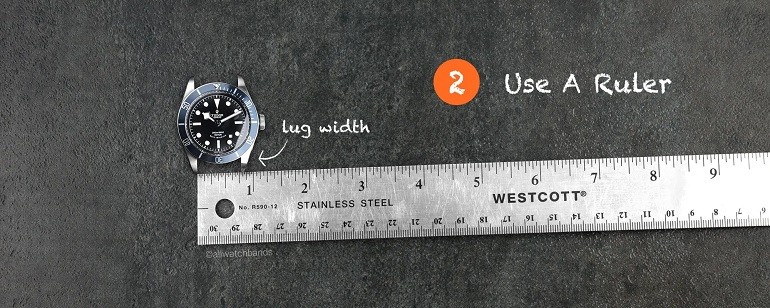 Dựa vào đường kính mặt đồng hồ để tính ra độ rộng dây trước khi thay dây đồng hồ silicon - Hình 5
