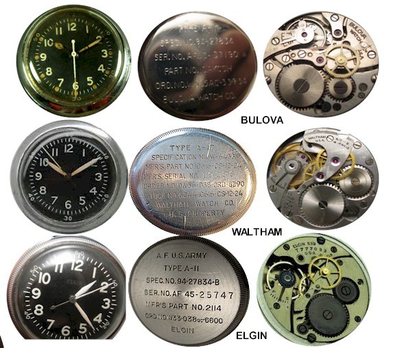 6 mẫu đồng hồ quân đội Mỹ đã dùng trong chiến tranh Việt Nam A-11