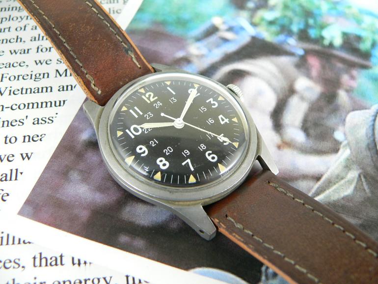 6 mẫu đồng hồ quân đội Mỹ đã dùng trong chiến tranh Việt Nam Benrus DTU-2A/P