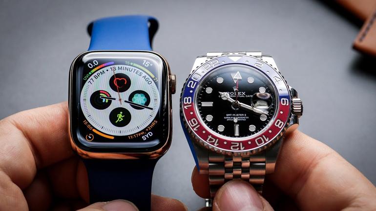 7 Thứ Quan Trọng Khi So Sánh Smartwatch Với Đồng Hồ Truyền Thống Apple Rolex