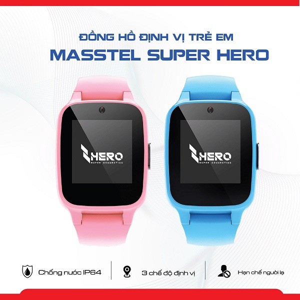 Đồng hồ định vị trẻ em Masstel Super Hero - hình 9