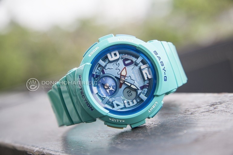  9 lưu ý đặc biệt quan trọng khi mua đồng hồ điện tử cho bé gái - Ảnh: Baby-G BGA-190-3BDR