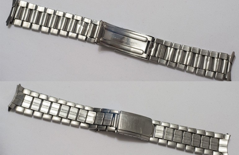 dây kim loại của đồng hồ Seiko 5 phiên bản 1963 có chất lượng khá kém, dễ bị hư hỏng