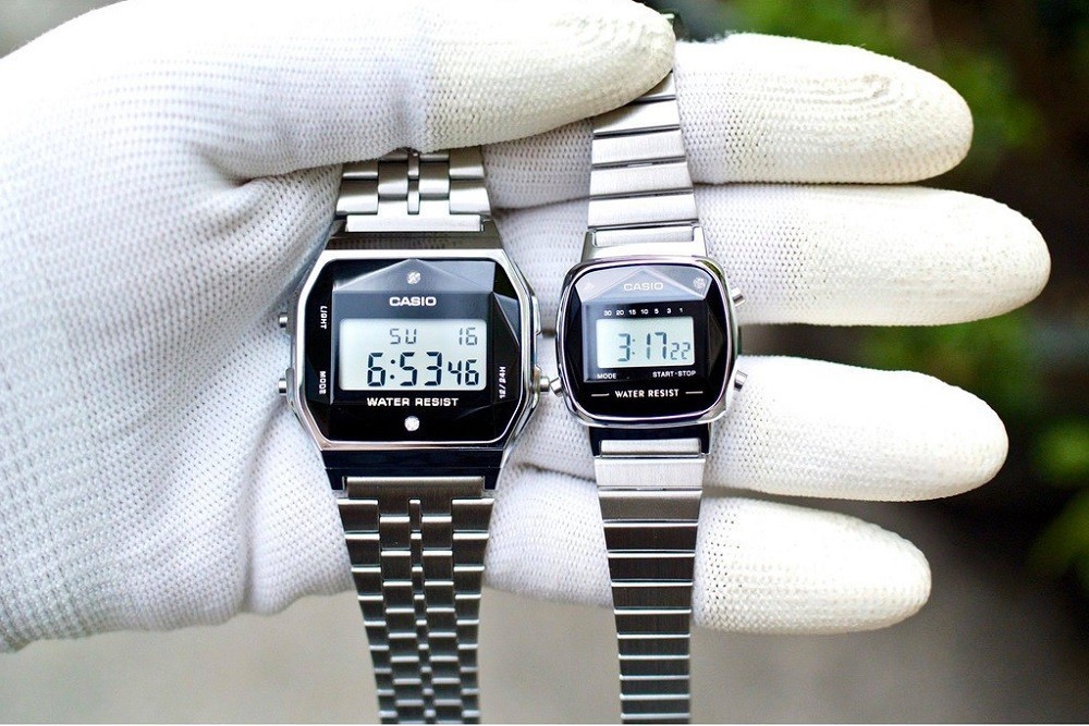 Đồng hồ Casio A159 có nhiều kích thước để người dùng lựa chọn - Ảnh 6