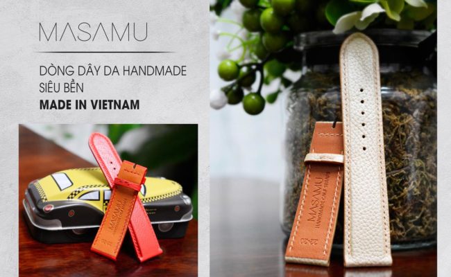 Masamu, thương hiệu dây da handmade siêu bền của Việt Nam