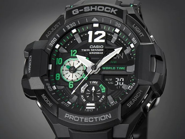 Cách chỉnh giờ đồng hồ G-Shock GA-1100 - Ảnh 14