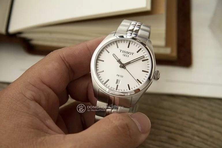 Cách đeo chỉnh ngày giờ đồng hồ Tissot 1853 cho người mới - Ảnh 9
