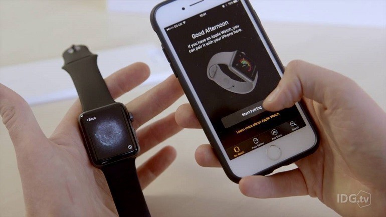 Cách kích hoạt đồng hồ Apple Watch khi mới mua về - Ảnh: 58