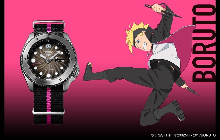 Đánh giá đồng hồ Seiko 5 Boruto Limited Edition toàn tập - Ảnh: 17