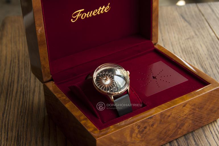 Đồng hồ ba lê Fouetté Ballerina, một kiệt tác đoạt giải thiết kế Hộp nhạc cơ Fouetté Ballerina