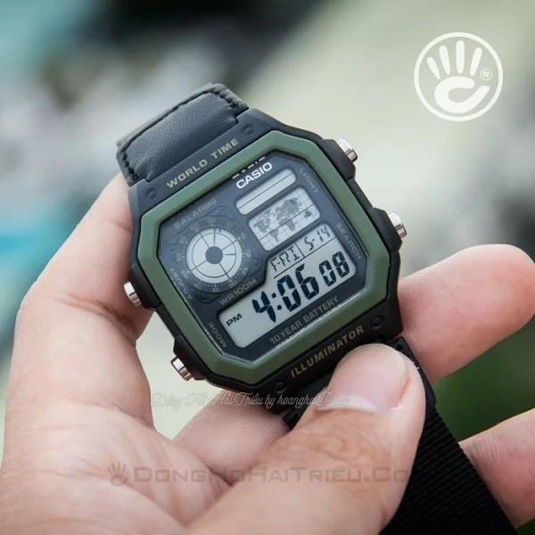 Ảnh đồng hồ Casio pin 10 năm -AE-1200WHB-1BVDF-Hình 8