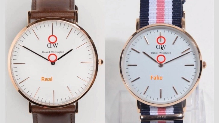 Đồng hồ DW giá 650k là hàng fake, sản xuất tại Trung Quốc - Ảnh: 2