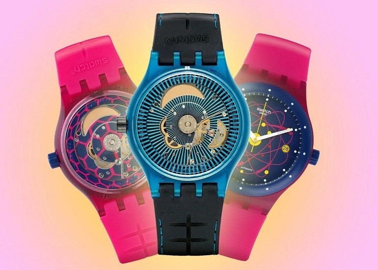 Các thiết kế đồng hồ Swatch màu sắc và trẻ trung-Hình 14