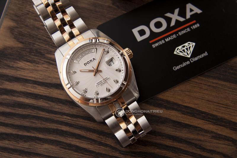 Doxa D173RWH và thẻ Genuine Diamond