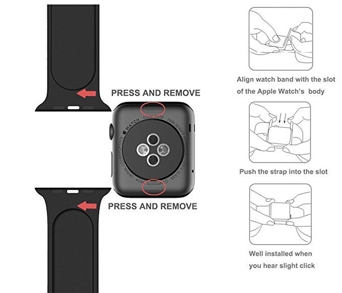 Hướng dẫn thay dây đồng hồ Apple Watch nhanh trong 30 giây - Ảnh: 4