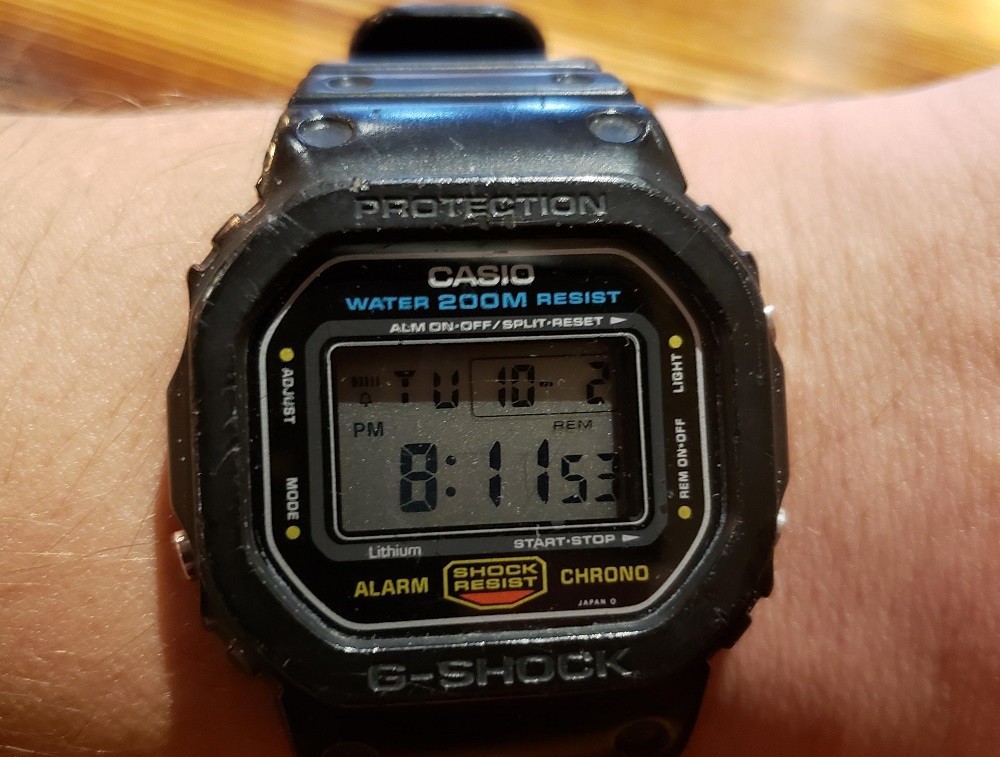 Kiểm tra cẩn thận những chiếc đồng hồ G Shock cũ - Ảnh 9