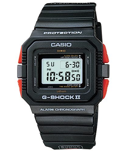 Lịch Sử Các Dòng Đồng Hồ G-Shock (Tóm Tắt Qua Năm Ra Mắt) 1985 DW-5500C