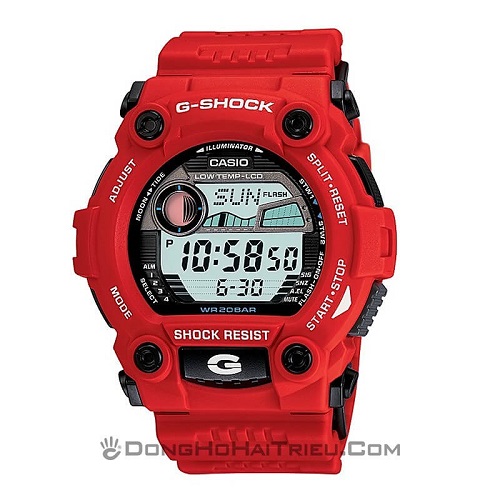 Series Đồng Hồ G-Shock G-7900: Giá Rẻ, Đa Năng, Đa Sắc Màu - G-Shock G-7900A-4DR