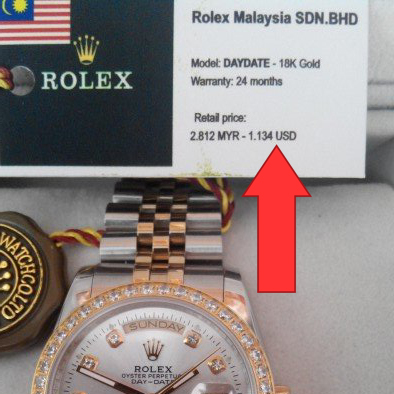 Thực Hư Đồng Hồ Rolex Malaysia Là Gì, Hàng Miễn Thuế Hay Hàng Giả 3