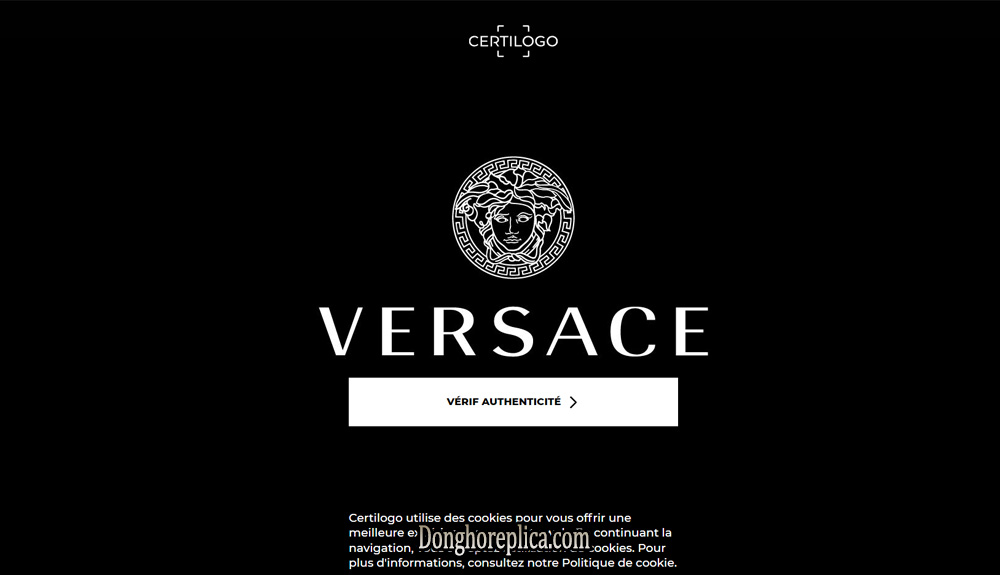 Cách Check Code và kiểm tra phân biệt đồng hồ Versace chính hãng