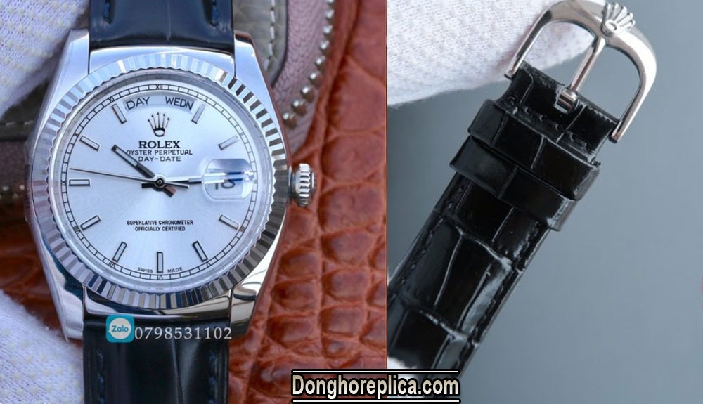 Đồng hồ cơ Rolex Day-Date máy Thụy Sỹ