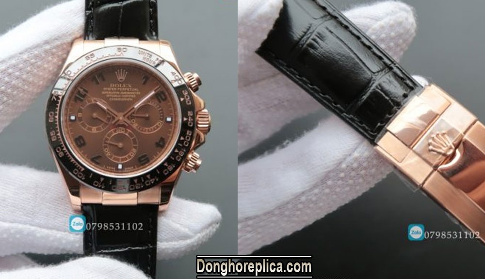 Đồng hồ cơ Rolex Daytona Cosmograph Brown