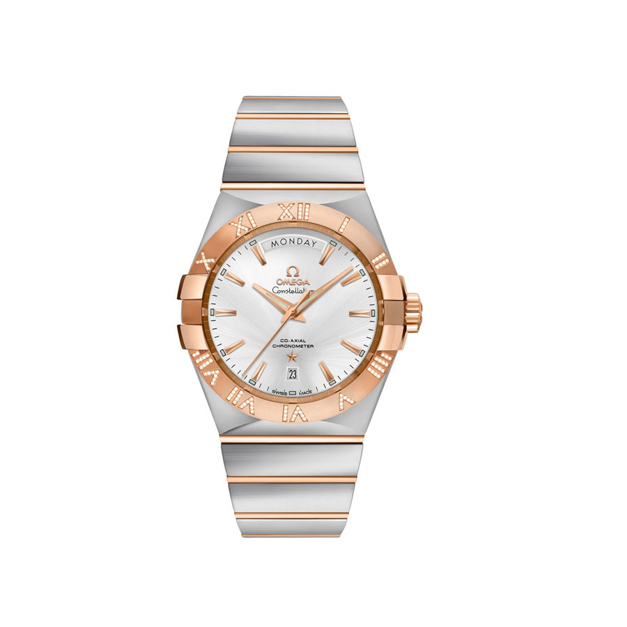Mẫu đồng hồ Omega Constellation Co-Axial 8500 Silver Dial Watch 123.25.38.22.02.001