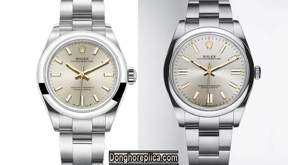 Đồng hồ Rolex Silver 276200 28mm và 126000 36mm