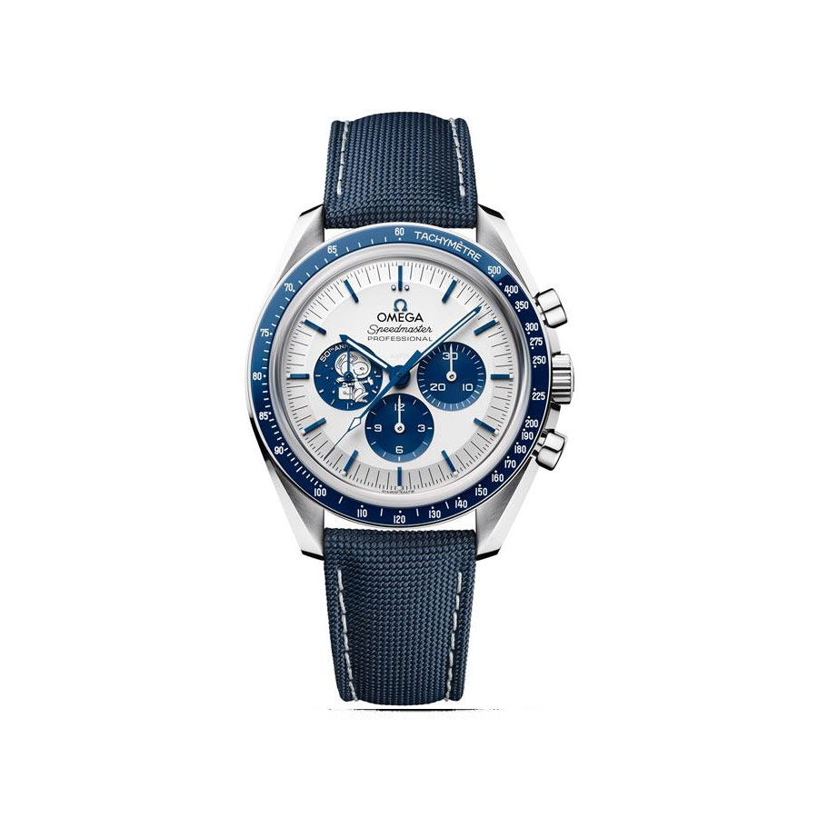 Mẫu đồng hồ Omega Speedmaster Co-Axial 8500 Silver Snoopy Award 310.32.42.50.02.001