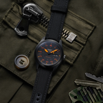 Mẫu đồng hồ Seiko 5 Sport quân đội mới