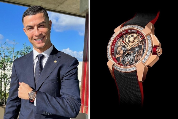 Jacob & Co. và Cristiano Ronaldo cùng hợp tác trong một bộ sưu tập đồng hồ sang trọng
