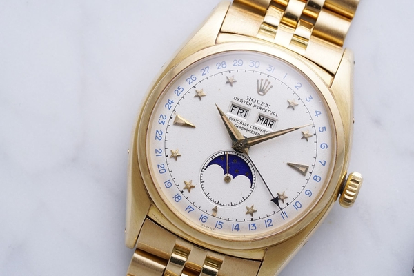 Rolex đã từng sản xuất đồng hồ Moonphase?