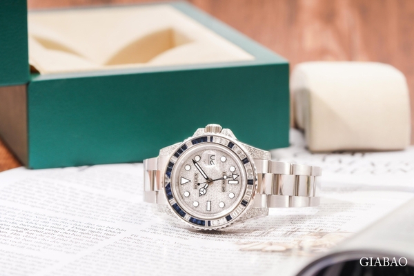 Review đồng hồ Rolex GMT-Master II 116759SA Nạm Kim Cương