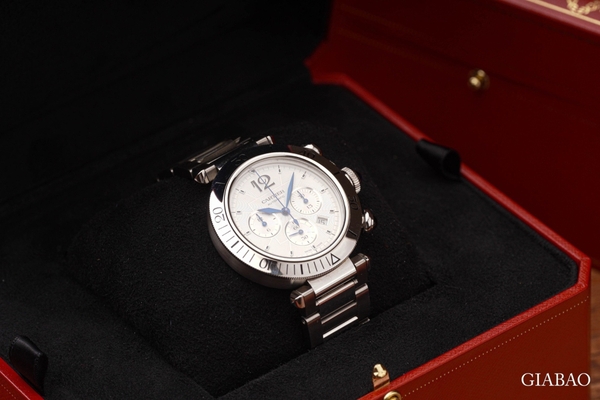 Review đồng hồ Cartier Pasha De Cartier Chronograph WSPA0018