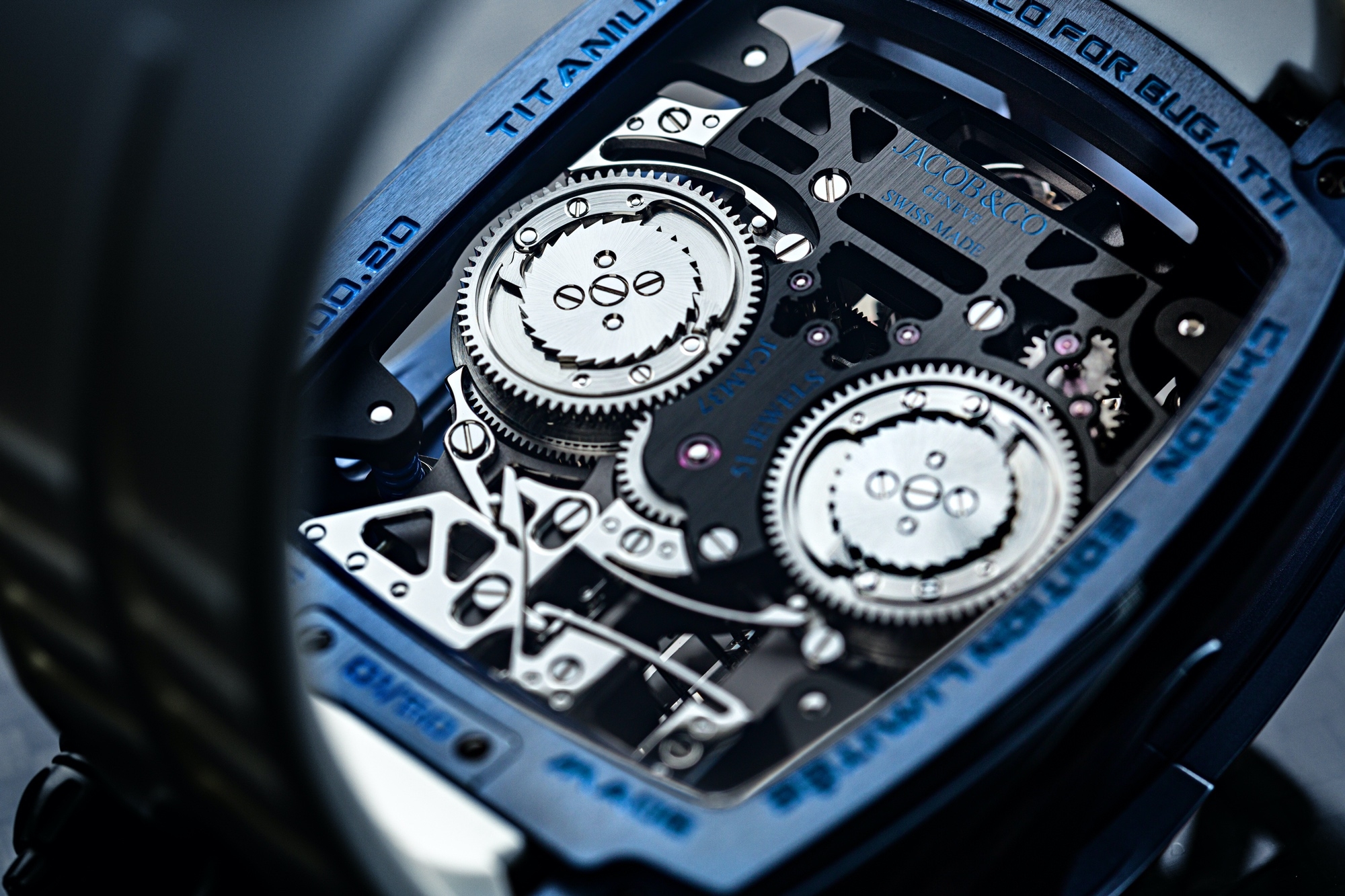 Đồng hồ Jacob & Co. Bugatti Chiron Tourbillon 