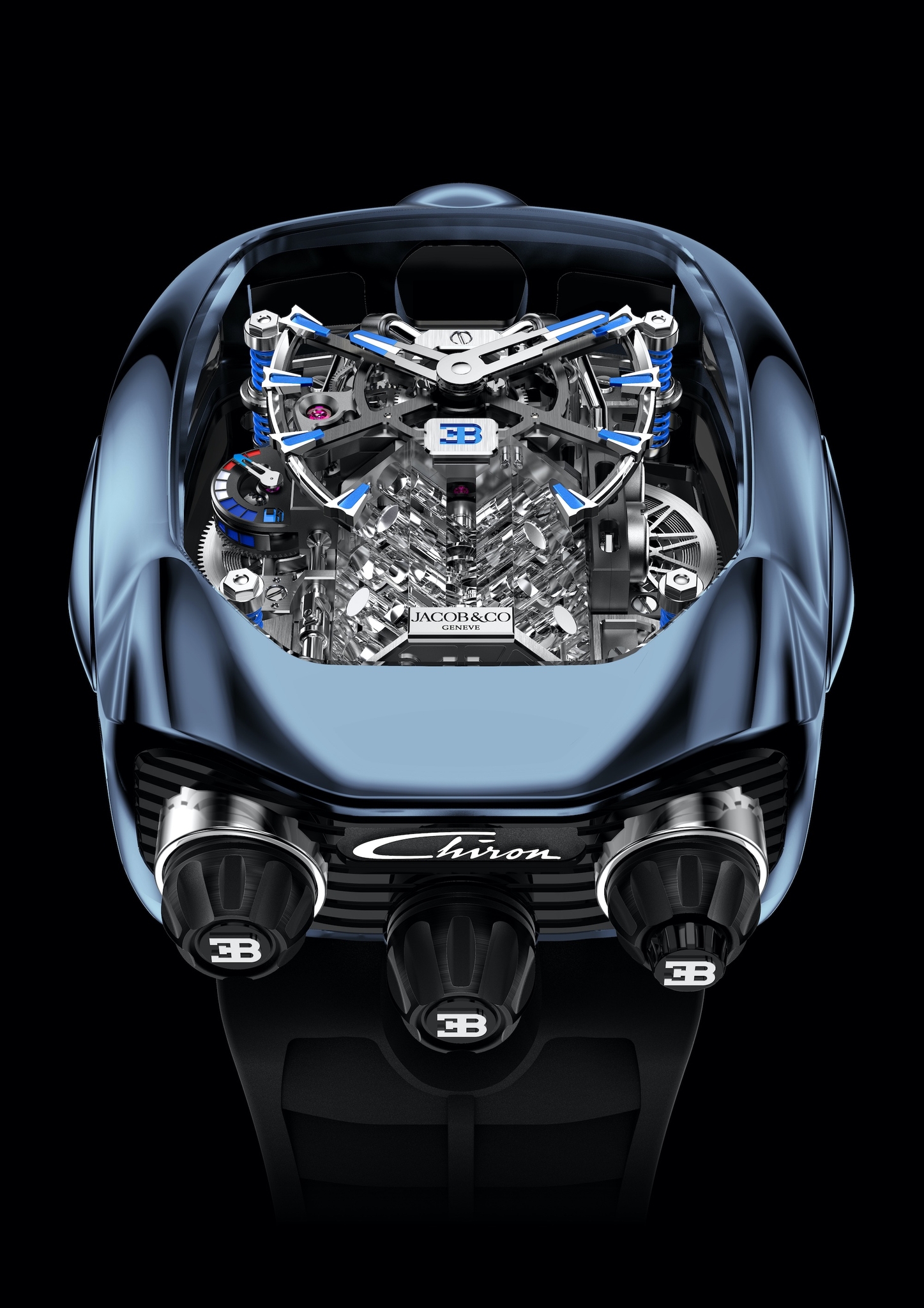 Đồng hồ Jacob & Co. Bugatti Chiron Tourbillon 