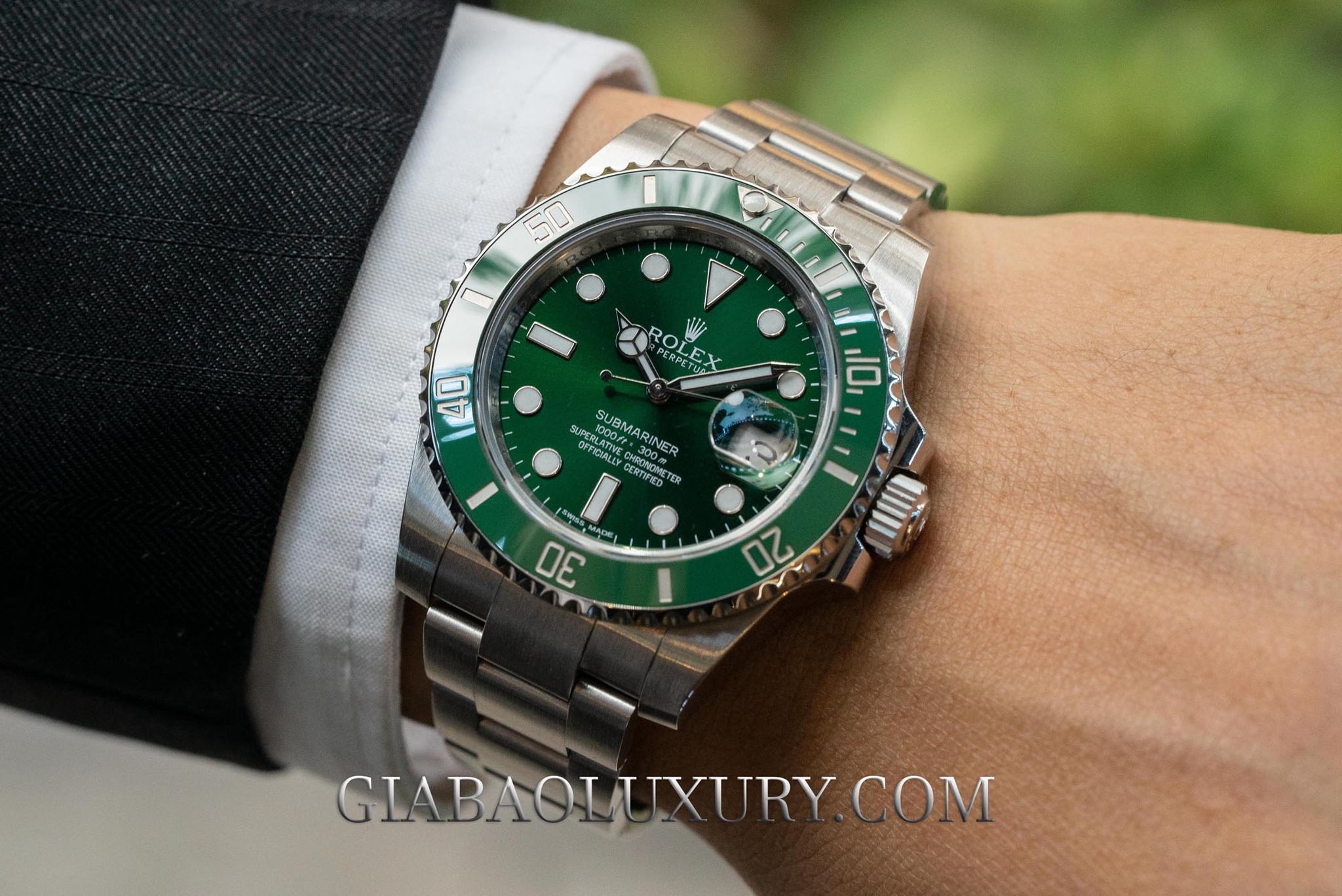 Đồng hồ Rolex Submariner 116610LV Hulk